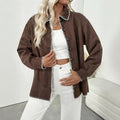 Jacke aus Wildleder für Frauen - Liorae