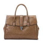 Damenhandtasche aus Kunstleder mit großem Fassungsvermögen und anspruchsvollem Stil - Élodie