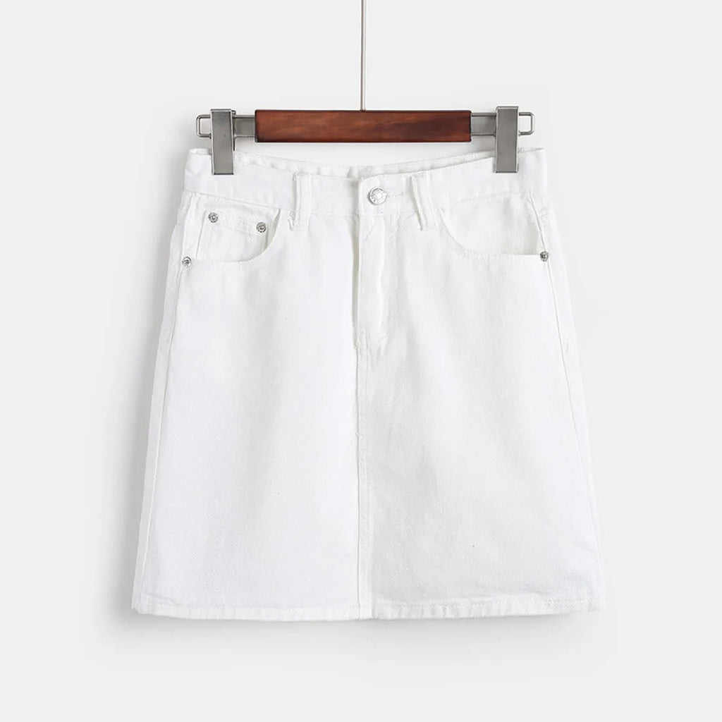 Kurzer Jeansrock für Frauen - Auria
