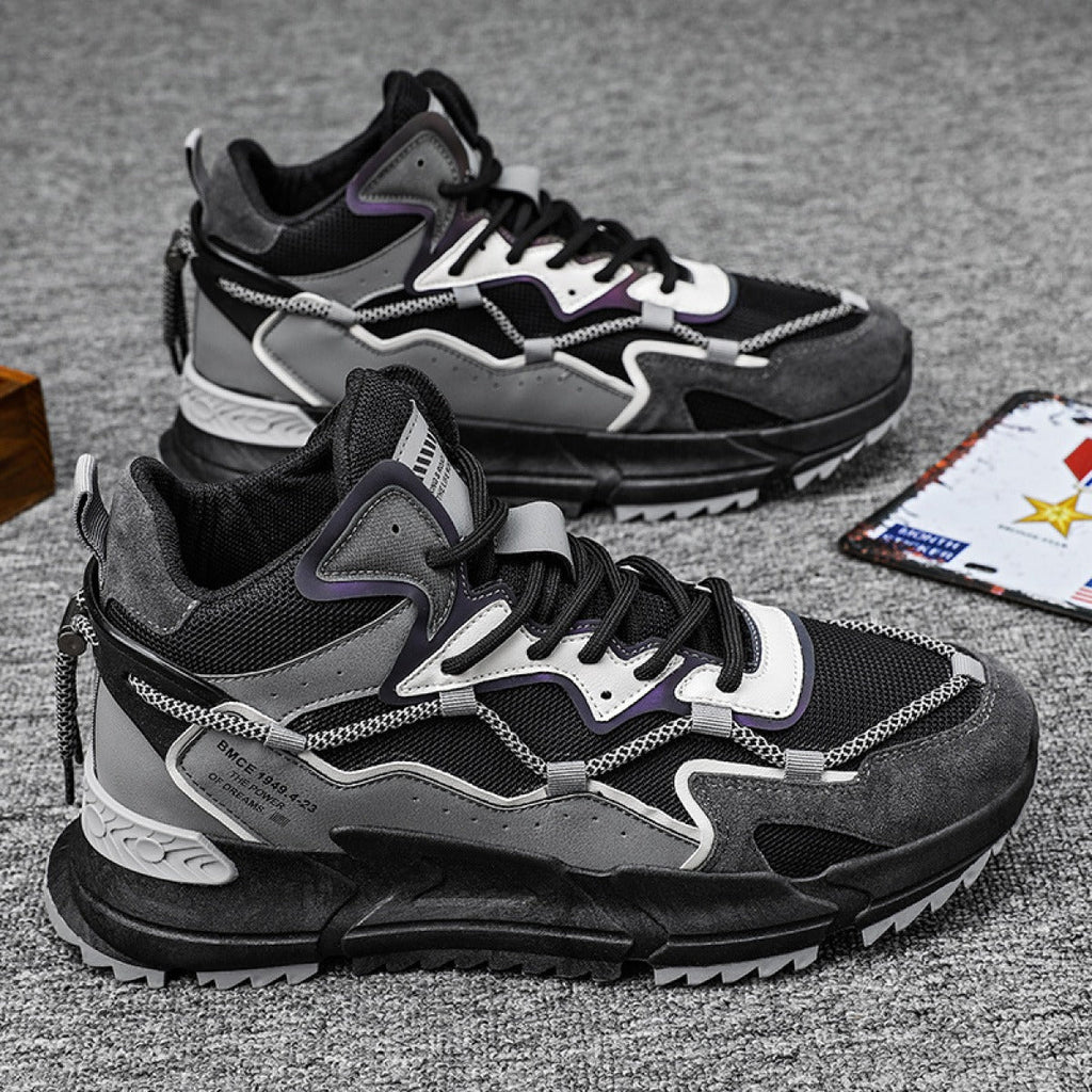 Sportschuhe mit dicken Sohlen - Rextor