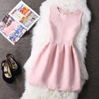 Ausgestelltes ärmelloses Partykleid - Celinne