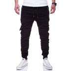 Sportliche Herren-Jogginghose mit Cargotaschen und gerippter Struktur - Brant