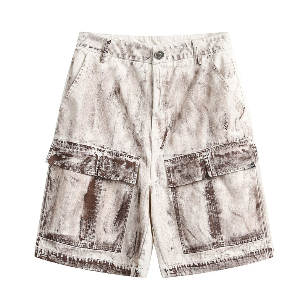 Cargoshorts aus gewaschener Baumwolle für Herren - Marc