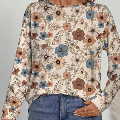 Blusen mit Blumenmuster