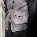 Rollkragenpullover aus Grobstrick - Moose