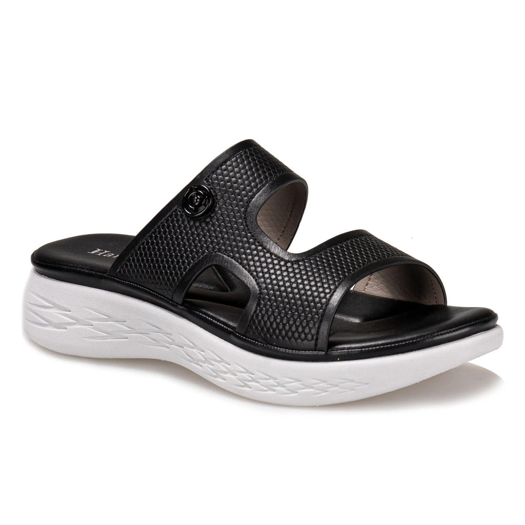 Orthopädische Damensandalen mit gepolsterter Sohle - Yara