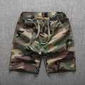 Herren Cargo-Shorts Camouflage Stretch-Baumwolle - Enzo