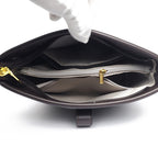 Damen-Umhängetasche aus Leder mit strukturiertem Eimer-Design - Mireia