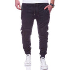 Sportliche Herren-Jogginghose mit Cargotaschen und gerippter Struktur - Brant