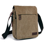 Robuste Canvas-Männer-Messenger-Tasche im urbanen Stil - Matthieu