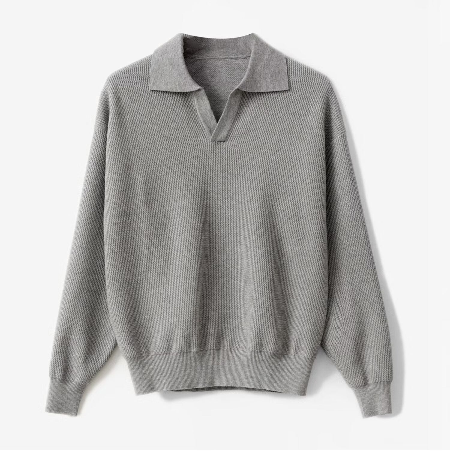 Herren Strick-Polopullover - Mervik