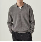 Herren Strick-Polopullover - Mervik