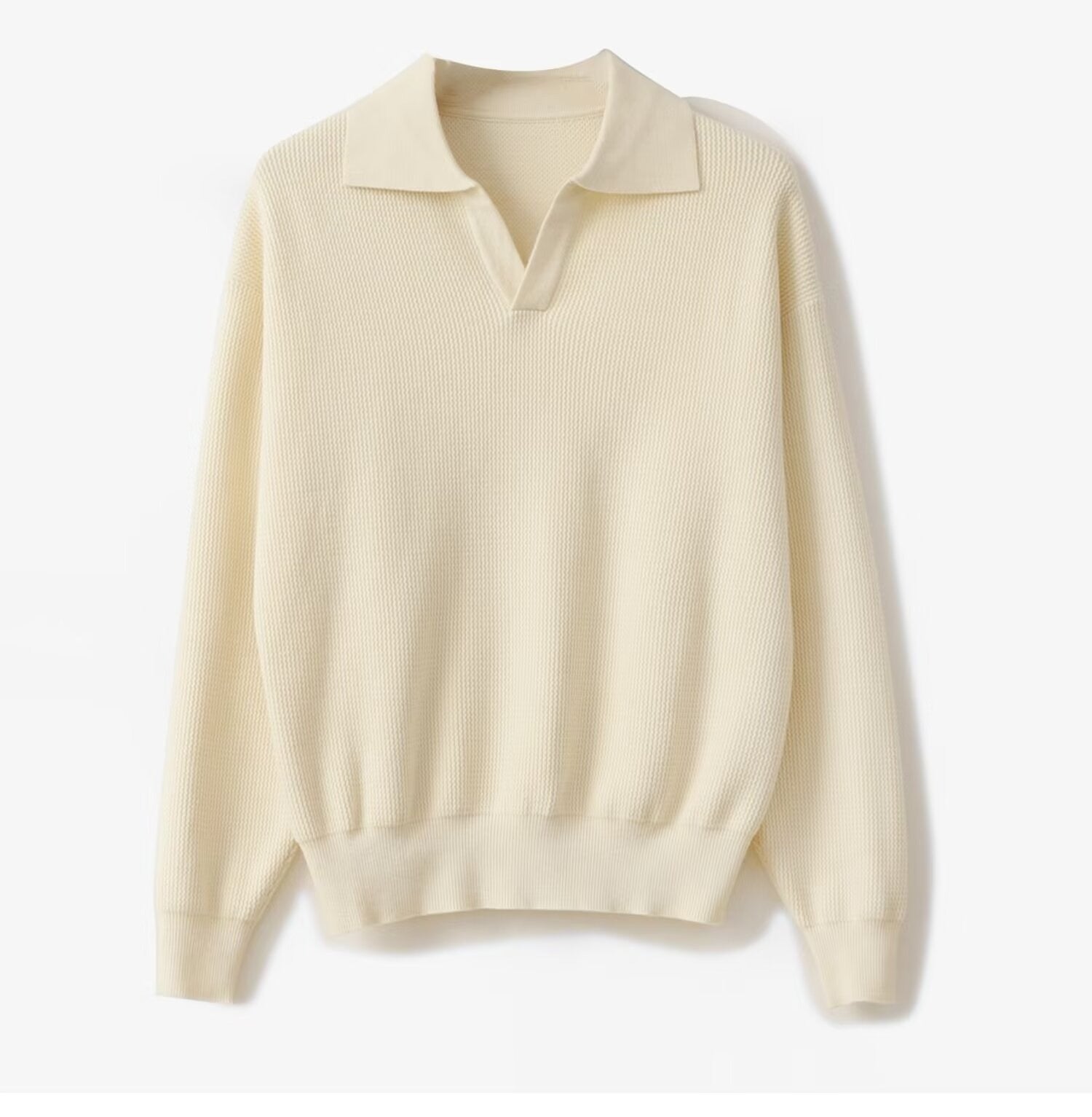 Herren Strick-Polopullover - Mervik
