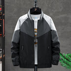 Sportjacke mit Farbblock-Reißverschluss - Axton
