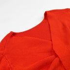Damenpullover aus Rippenstrick mit verkürzter Form - Alix