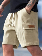 Bermudashorts aus gerippter Baumwolle im urbanen Stil für Herren - Camus