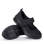 Atmungsaktive orthopädische Damenschuhe mit Klettverschluss - Hilda