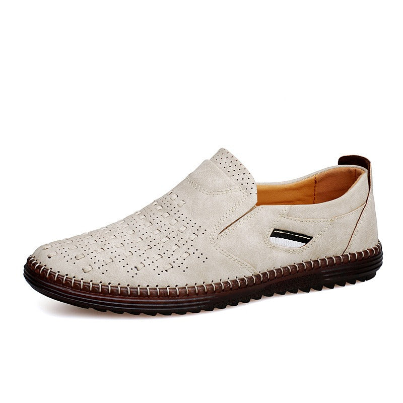 Herren Slipper aus perforiertem Leder - Dalton