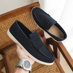Matte Slipper mit Fransen für Männer - Harrison