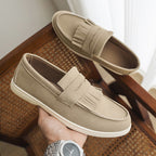 Matte Slipper mit Fransen für Männer - Harrison