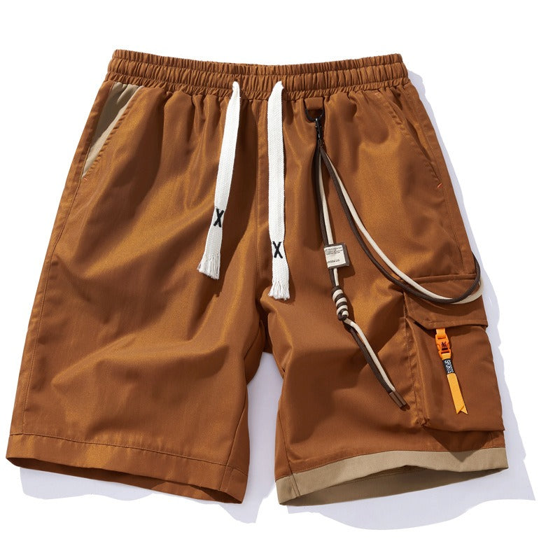 Sportliche Shorts für Herren mit dekorativer Seitentasche - Victor