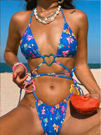 Ocean Chic - Bedruckter Hearted Bikini