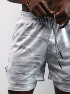 Evolution 2-in-1 Mesh Shorts mit Innenfutter
