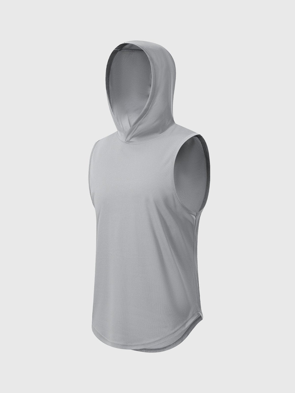 Ärmelloses T-shirt mit Kapuze
