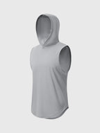 Ärmelloses T-shirt mit Kapuze