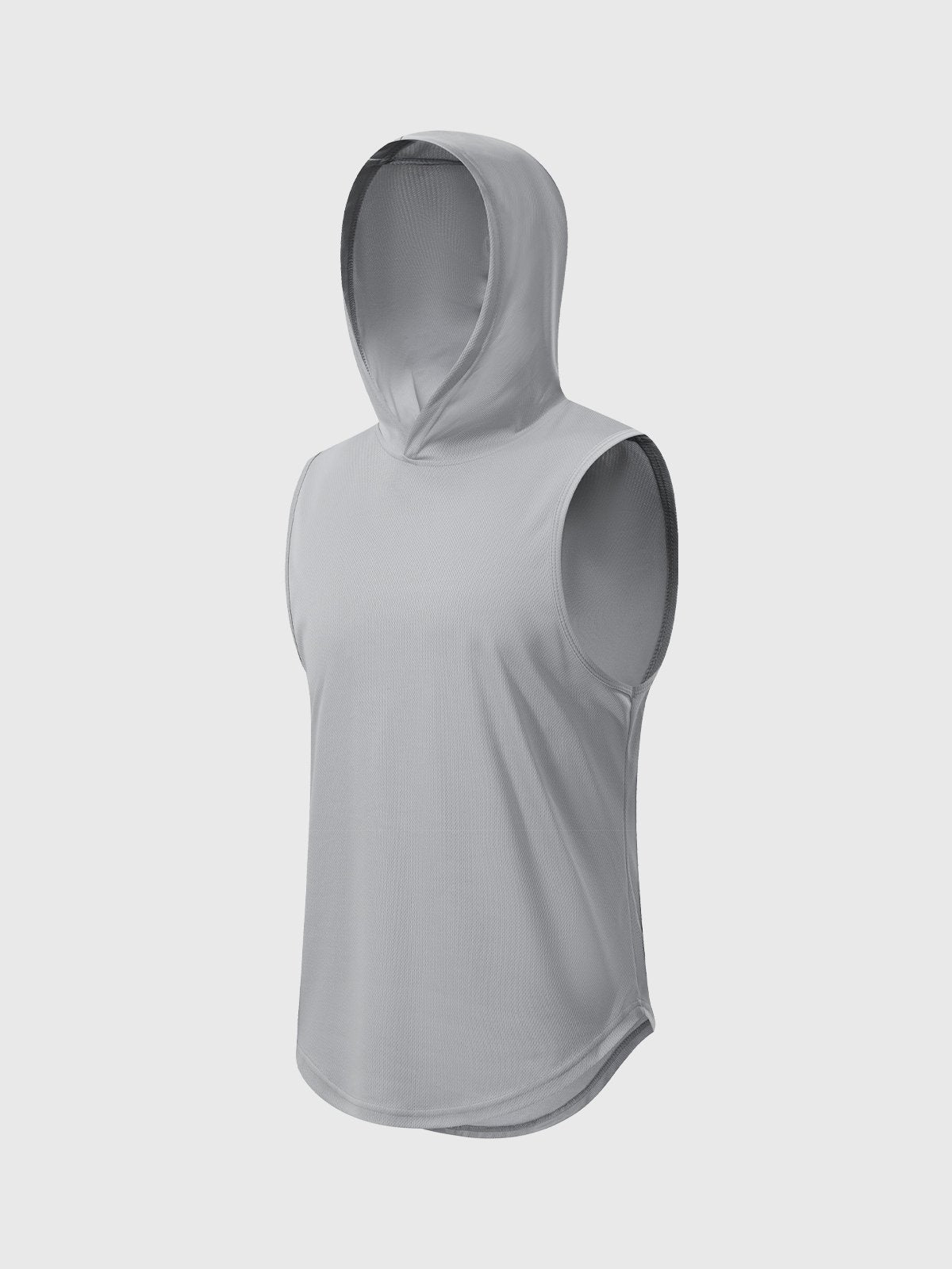Ärmelloses T-shirt mit Kapuze