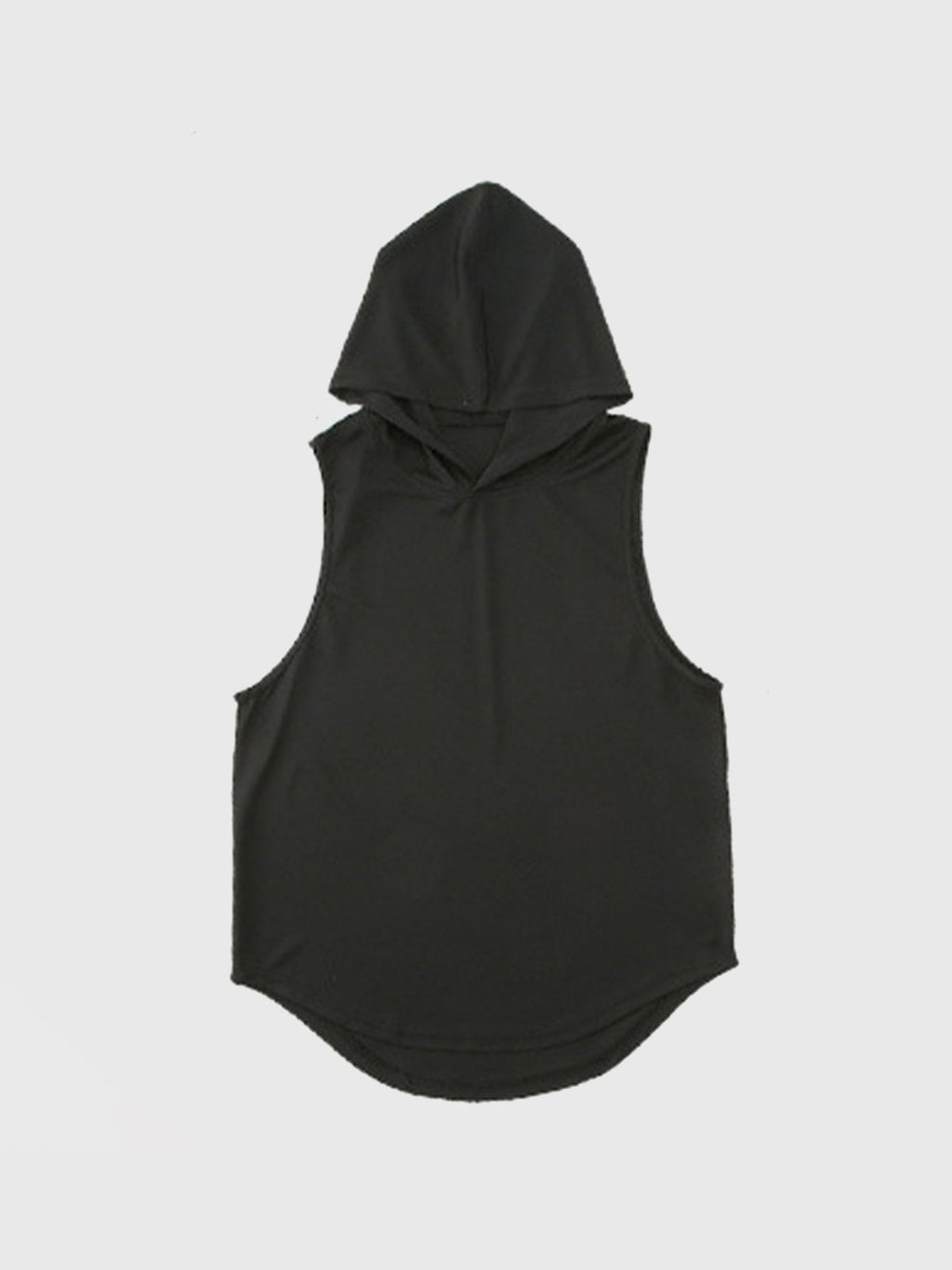 Ärmelloses T-shirt mit Kapuze