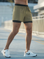 Shorts Base 2 in 1 Gefüttert
