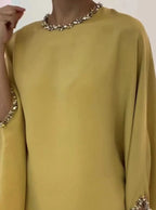Amy - Amerikanisches Perlenkleid-Set