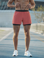 Shorts Base 2 in 1 Gefüttert