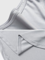 Ärmelloses T-shirt mit Kapuze