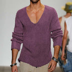 Talon - Herren Pullover Mit V Ausschnitt Und Strickmuster