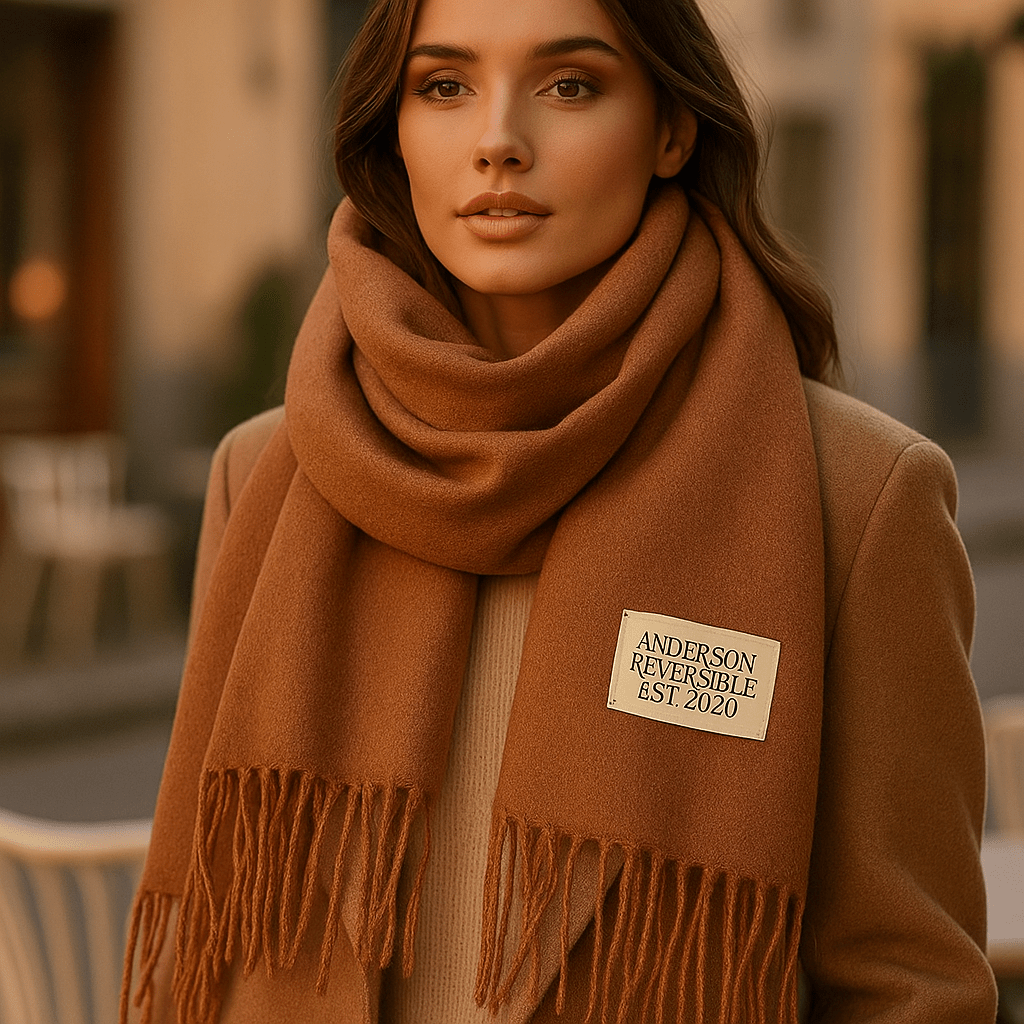 Wendbarer Pashmina-Schal für Frauen - Elena