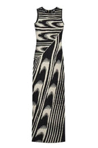 Kay Maxi-Strickkleid mit Rundhalsausschnitt