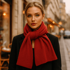 Gestrickter Schal für Unisex aus Kaschmir - Sivelle