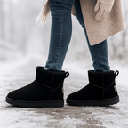 Damen-Stiefeletten mit Wildleder-Effekt - Nalvine