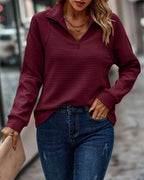 Elise - Eleganter Pullover mit V-Ausschnitt für Frauen