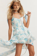 Livia - Minikleid aus bestickter Spitze