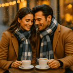 Herrenschal aus warmer und klassischer Mischung - Emeric
