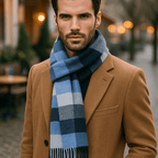 Herrenschal aus warmer und klassischer Mischung - Emeric