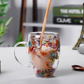 Doppelwandiger Glasbecher
