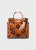 Damen Shopper Tasche mit Blumendruck - Samara