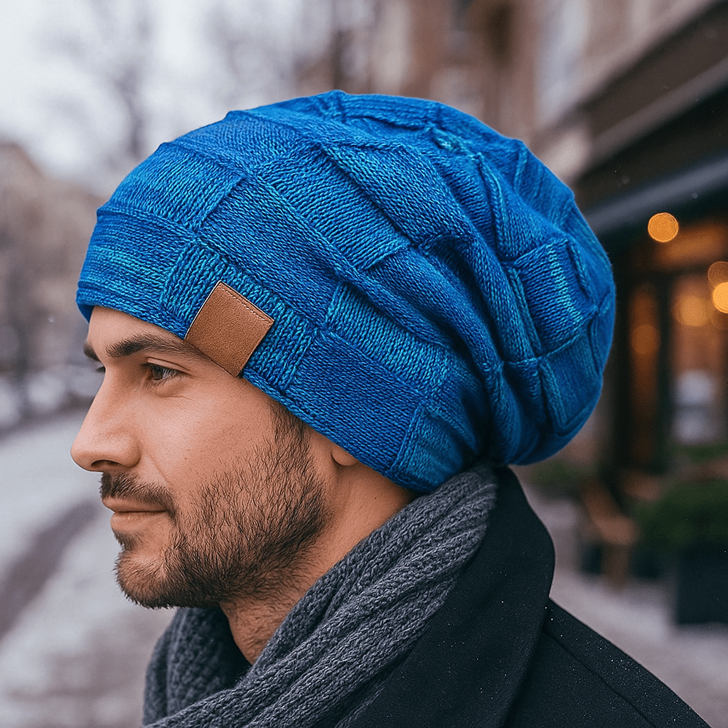 Unisex Thermomütze mit Strickeffekt - Mevall