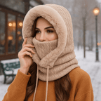 Kapuzenschal für Frauen Winterschal - Elrian