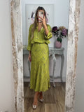 Camilla - Zweiteiliges bedrucktes Casual-Set