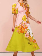 Robertana - Maxikleid mit Blumenmuster